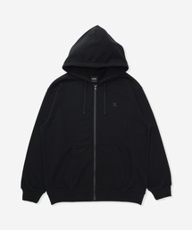 Hurley  | 【Hurley:ハーレー】スウェットフルジップフーディー　ジップパーカー　バックプリント　吸汗速乾　TRRY TRBL LG OVRSZD FZ HOODIE(パーカー)