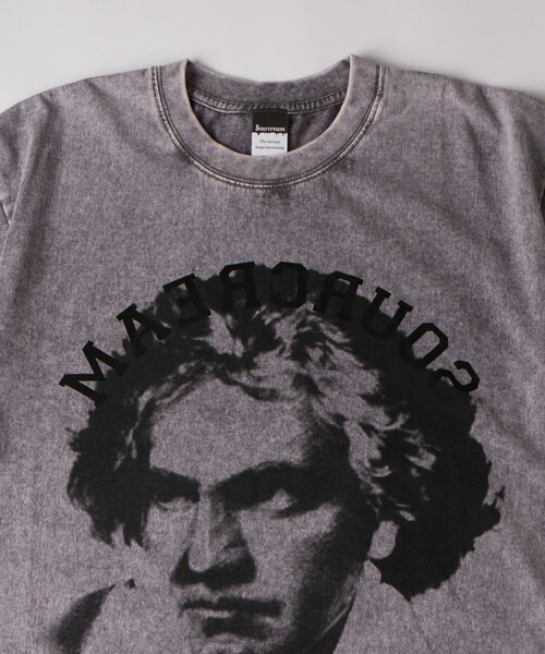 Sourcream（サワークリーム）の「【Sourcream】ケミカル偉人TEE（Tシャツ/カットソー・メンズ・ライトグレー/チャコールグレー・LARGE/MEDIUM/SMALL）」の3枚目の写真