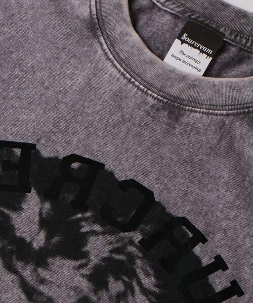 Sourcream（サワークリーム）の「【Sourcream】ケミカル偉人TEE（Tシャツ/カットソー・メンズ・ライトグレー/チャコールグレー・LARGE/MEDIUM/SMALL）」の5枚目の写真