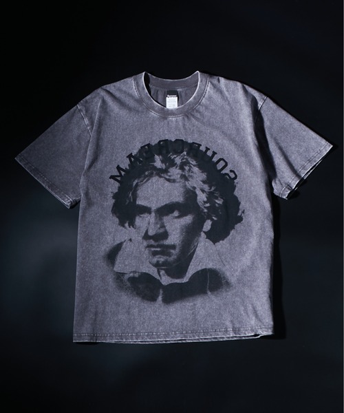 Sourcream(サワークリーム)の「【Sourcream】ケミカル偉人TEE(Tシャツ/カットソー・レディース・ライトグレー/チャコールグレー・LARGE/MEDIUM/SMALL)」の6枚目の写真