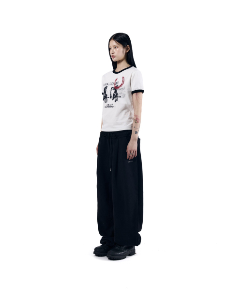 AAKAM(アーカム)の「Horseshoe Ringer Top (White)(Tシャツ/カットソー・レディース・その他・1/2)」の5枚目の写真