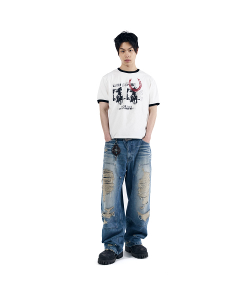 AAKAM(アーカム)の「Horseshoe Ringer Top (White)(Tシャツ/カットソー・レディース・その他・1/2)」の16枚目の写真