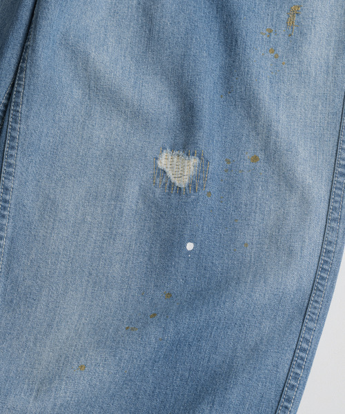 BEHEAVYER(ビヘイビアー)の「DISTRESSED M35 TROUSERS mid blue(その他パンツ・メンズ・その他・2/3/4)」の7枚目の写真