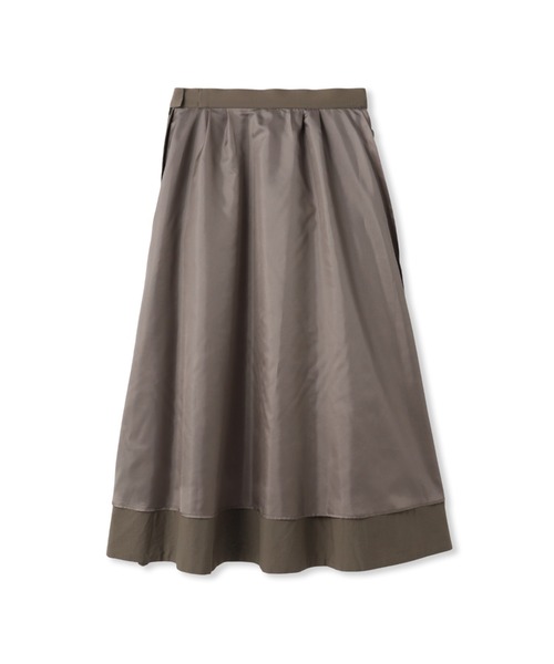 LAUTREAMONT（ロートレアモン）の「メンナイロンワッシャーブロードスカート（スカート・レディース・ホワイト/ブラウン/ブラック・7号）」の12枚目の写真