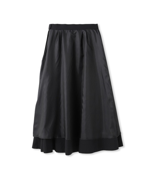 LAUTREAMONT（ロートレアモン）の「メンナイロンワッシャーブロードスカート（スカート・レディース・ホワイト/ブラウン/ブラック・7号）」の5枚目の写真