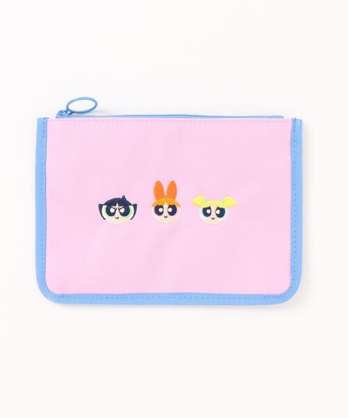 ACCOMMODE（アコモデ）の「パワーパフ ガールズ/フラットポーチ（ポーチ・レディース・ピンク・FREE）」の3枚目の写真
