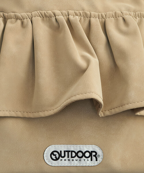 FREAK'S STORE(フリークスストア)の「限定展開 OUTDOOR PRODUCTS × FREAK'S STORE/アウトドアプロダクツ 別注 スウェード フリル トート バッグ(トートバッグ・レディース・ブラウン/ベージュ/ブラック・ONE SIZE)」の6枚目の写真