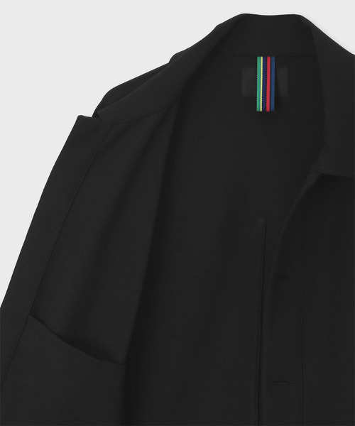 PS Paul Smith(ピーエスポールスミス)の「RIRANCHA(R) ワークシャツブルゾン / 162754 EXSB04(ブルゾン・メンズ・ブラック/ダークグレー・LARGE/MEDIUM/SMALL)」の13枚目の写真