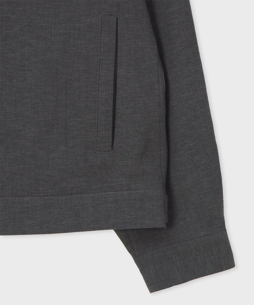 PS Paul Smith(ピーエスポールスミス)の「RIRANCHA(R) ワークシャツブルゾン / 162754 EXSB04(ブルゾン・メンズ・ブラック/ダークグレー・LARGE/MEDIUM/SMALL)」の19枚目の写真