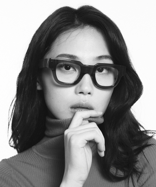 grafik:plastic（グラフィックプラスチック）の「moai 01_ gray clear（メガネ・メンズ・その他・FREE）」の5枚目の写真