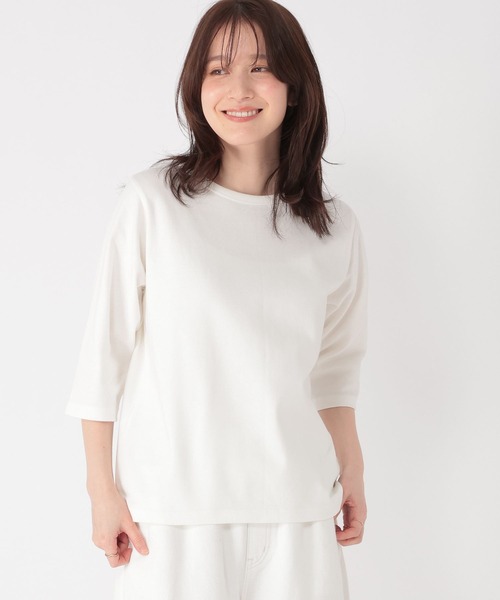 フライスベーシック5分袖Tシャツ（Tシャツ/カットソー）｜studio CLIP