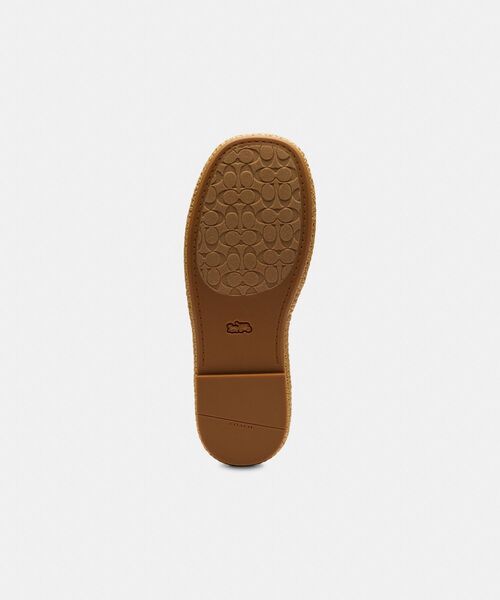 COACH（コーチ）の「スカルプテッド C フラットフォーム スライド（サンダル・レディース・ベージュ系その他・6/5/8/7）」の9枚目の写真
