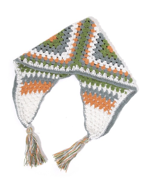 niko and...(ニコアンド)の「タッセル付きニット帽(ニットキャップ/ビーニー・レディース・チャコール/その他1/アイボリー・0)」の5枚目の写真