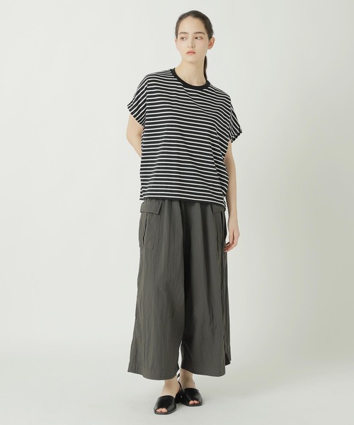 ZUCCa(ズッカ)の「DRAPE STRIPE JERSEY / S(Tシャツ/カットソー・レディース・ネイビー/ホワイト/ブラック・M size)」の12枚目の写真