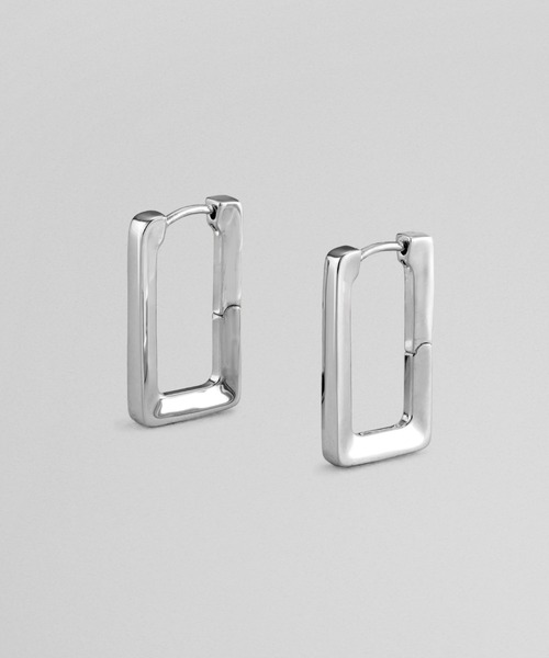 PLUS VENDOME(プラス ヴァンドーム)の「バゲット_キャッチレスピアス(ピアス(両耳用)・レディース・シルバー/ゴールド・ONE SIZE)」の13枚目の写真