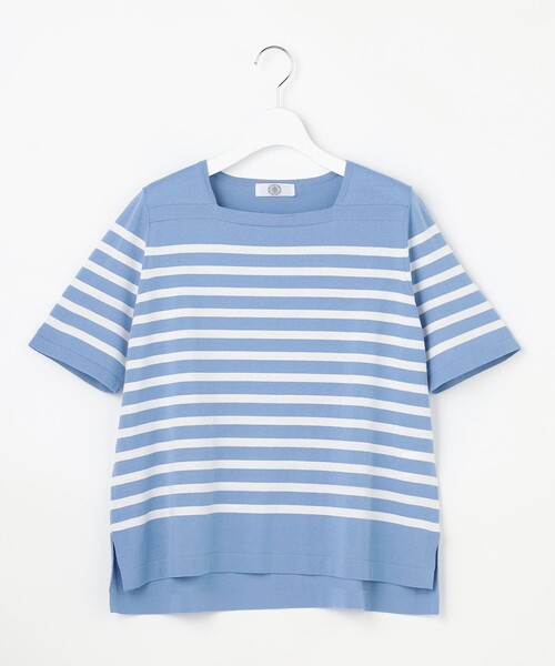 J.PRESS(ジェイプレス)の「RELAX OVER KNIT プルオーバー(ニット/セーター・レディース・オレンジ系1/ブラウン系1/スカイブルー系1・T13)」の10枚目の写真