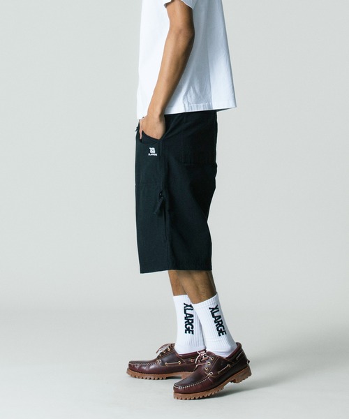 XLARGE（エクストララージ）の「SIDE POCKET SHORT PANTS（その他パンツ・メンズ・ネイビー/ブラック/グレー・30inch/32inch/34inch/36inch）」の19枚目の写真