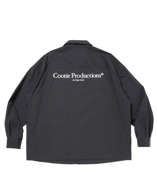 COOTIE PRODUCTIONS（クーティープロダクションズ）の「Broad L/S Work Shirt（シャツ/ブラウス・メンズ・ホワイト/ネイビー/ブラック・MEDIUM/X-LARGE/LARGE/SMALL）」の5枚目の写真