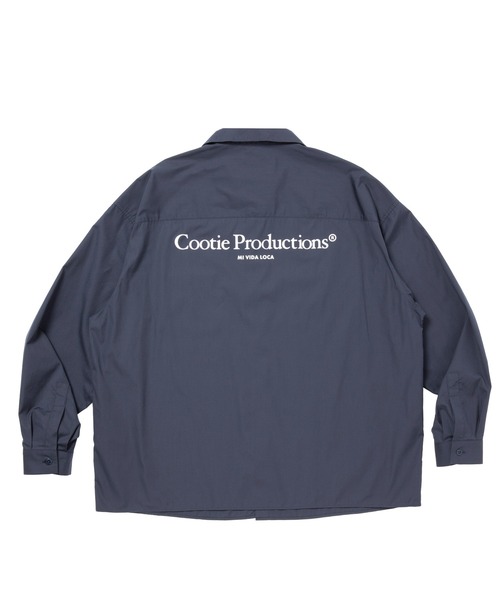 COOTIE PRODUCTIONS（クーティープロダクションズ）の「Broad L/S Work Shirt（シャツ/ブラウス・メンズ・ホワイト/ネイビー/ブラック・MEDIUM/X-LARGE/LARGE/SMALL）」の7枚目の写真