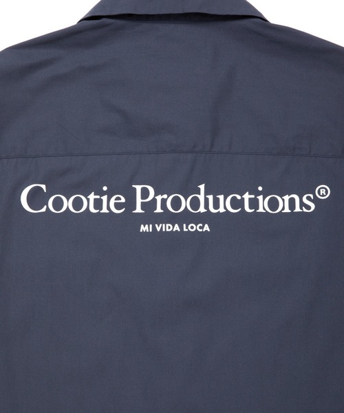 COOTIE PRODUCTIONS（クーティープロダクションズ）の「Broad L/S Work Shirt（シャツ/ブラウス・メンズ・ホワイト/ネイビー/ブラック・MEDIUM/X-LARGE/LARGE/SMALL）」の14枚目の写真