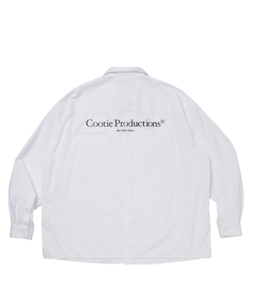 COOTIE PRODUCTIONS（クーティープロダクションズ）の「Broad L/S Work Shirt（シャツ/ブラウス・メンズ・ホワイト/ネイビー/ブラック・MEDIUM/X-LARGE/LARGE/SMALL）」の6枚目の写真