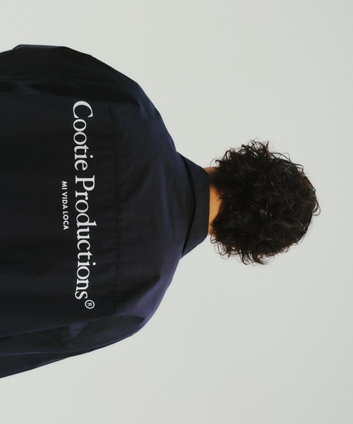 COOTIE PRODUCTIONS（クーティープロダクションズ）の「Broad L/S Work Shirt（シャツ/ブラウス・メンズ・ホワイト/ネイビー/ブラック・MEDIUM/X-LARGE/LARGE/SMALL）」の4枚目の写真