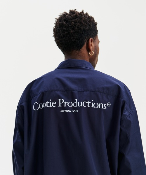 COOTIE PRODUCTIONS（クーティープロダクションズ）の「Broad L/S Work Shirt（シャツ/ブラウス・メンズ・ホワイト/ネイビー/ブラック・MEDIUM/X-LARGE/LARGE/SMALL）」の9枚目の写真