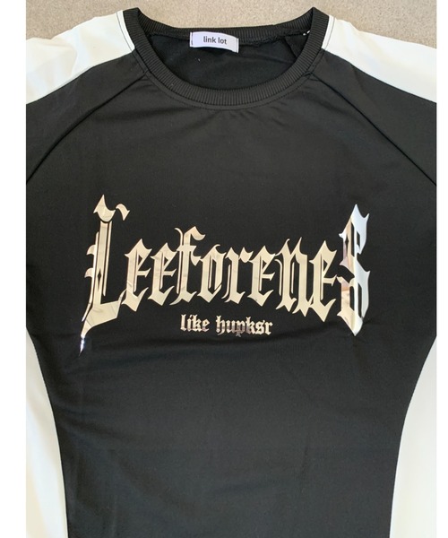 link lot（リンクロット）の「配色ラグランスリーブ箔プリントトップス（Tシャツ/カットソー・メンズ・ホワイト/ブラック・M）」の15枚目の写真
