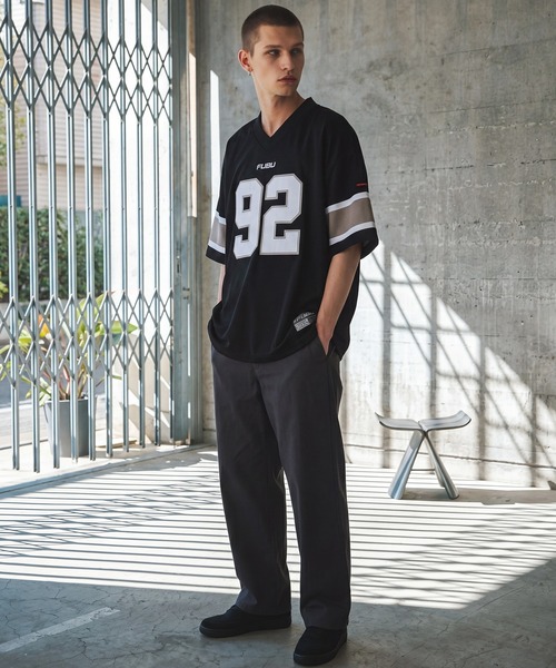 FUBU( フブ)の「【FUBU/フブ】GAME SHIRTS/ゲームTシャツ(Tシャツ/カットソー・メンズ・ホワイト/ブラック/サックスブルー・XL/L/M)」の13枚目の写真