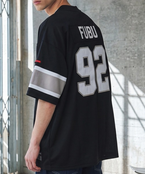 FUBU( フブ)の「【FUBU/フブ】GAME SHIRTS/ゲームTシャツ(Tシャツ/カットソー・メンズ・ホワイト/ブラック/サックスブルー・XL/L/M)」の11枚目の写真