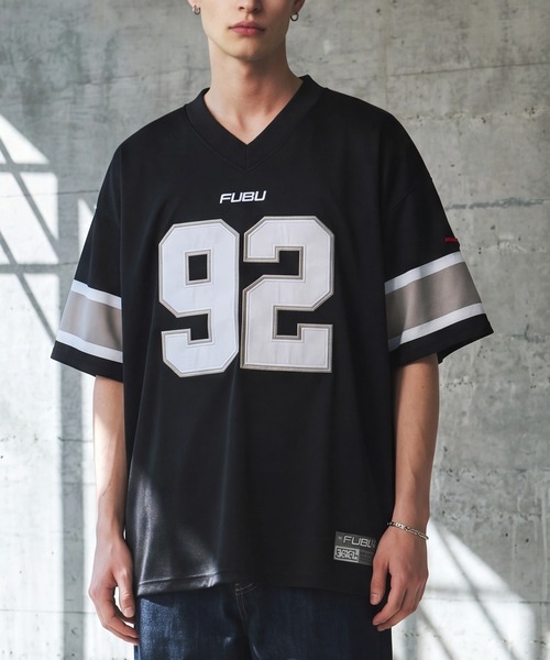 FUBU( フブ)の「【FUBU/フブ】GAME SHIRTS/ゲームTシャツ(Tシャツ/カットソー・メンズ・ホワイト/ブラック/サックスブルー・XL/L/M)」の12枚目の写真