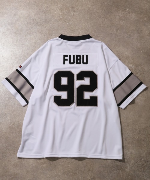 FUBU( フブ)の「【FUBU/フブ】GAME SHIRTS/ゲームTシャツ(Tシャツ/カットソー・メンズ・ホワイト/ブラック/サックスブルー・XL/L/M)」の21枚目の写真