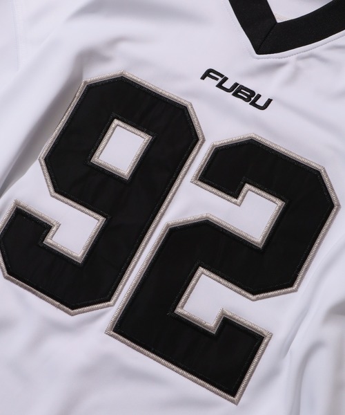 FUBU( フブ)の「【FUBU/フブ】GAME SHIRTS/ゲームTシャツ(Tシャツ/カットソー・メンズ・ホワイト/ブラック/サックスブルー・XL/L/M)」の6枚目の写真