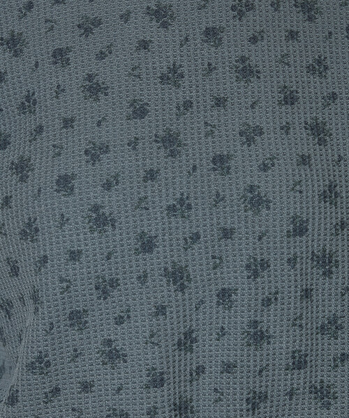 JEMORGAN(ジェーイーモーガン)の「JEMORGAN/ジェーイーモーガン ワッフル フラワー ハーフスリーブ プルオーバー 限定展開(Tシャツ/カットソー・レディース・イエロー/ブルー/グレー・フリ-)」の10枚目の写真