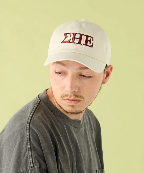 ROYAL FLASH(ロイヤルフラッシュ)の「CPH/シーピーエイチ/DEEP 6 PANEL CAP /Greek_07-64(キャップ・メンズ・アイボリー/ブラック・F)」の8枚目の写真