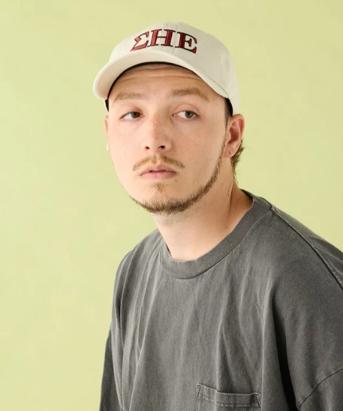 ROYAL FLASH(ロイヤルフラッシュ)の「CPH/シーピーエイチ/DEEP 6 PANEL CAP /Greek_07-64(キャップ・メンズ・アイボリー/ブラック・F)」の9枚目の写真
