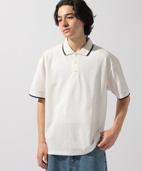Healthknit(ヘルスニット)の「【Healthknit(ヘルスニット)】別注SHORT SLEEVE POLO SHIRT(ポロシャツ・メンズ・チャコール/グレー/オフホワイト・MEDIUM/LARGE)」の17枚目の写真