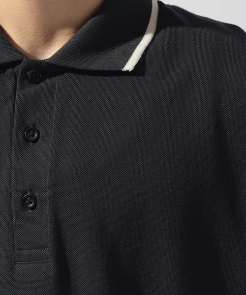 Healthknit(ヘルスニット)の「【Healthknit(ヘルスニット)】別注SHORT SLEEVE POLO SHIRT(ポロシャツ・メンズ・チャコール/グレー/オフホワイト・MEDIUM/LARGE)」の9枚目の写真