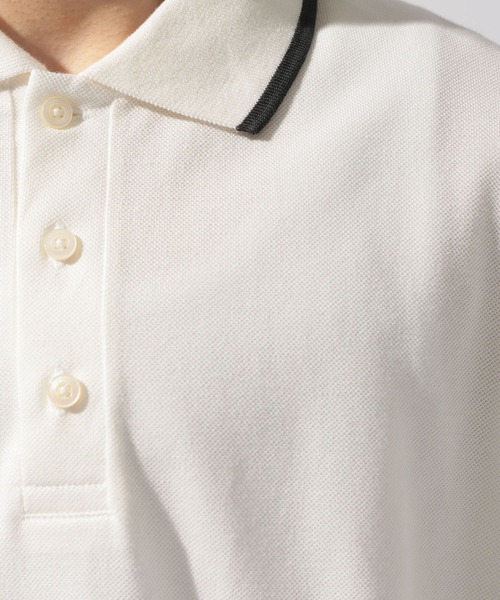 Healthknit(ヘルスニット)の「【Healthknit(ヘルスニット)】別注SHORT SLEEVE POLO SHIRT(ポロシャツ・メンズ・チャコール/グレー/オフホワイト・MEDIUM/LARGE)」の10枚目の写真