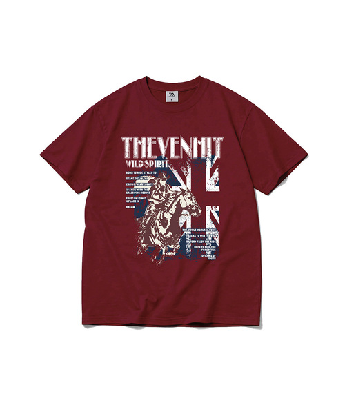 VENHIT（ベンヒット）の「ザ・ヴェンヒットカウガールクールコットン半袖Tシャツ（Tシャツ/カットソー・レディース・クリーム/バーガンディー/ブラウン/ホワイト/ブラック・SMALL/LARGE/MEDIUM/X-LARGE）」の5枚目の写真