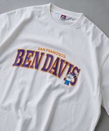 BEN DAVIS（ベンデイビス）裾リブプリントＴシャツ