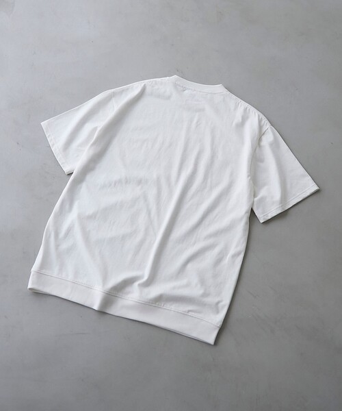 BEN DAVIS(ベンデイビス)の「BEN DAVIS(ベンデイビス)裾リブプリントTシャツ(Tシャツ/カットソー・メンズ・オリーブ/ホワイト/グレー・M/L/S/XL)」の5枚目の写真