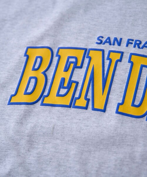 BEN DAVIS(ベンデイビス)の「BEN DAVIS(ベンデイビス)裾リブプリントTシャツ(Tシャツ/カットソー・メンズ・オリーブ/ホワイト/グレー・M/L/S/XL)」の14枚目の写真