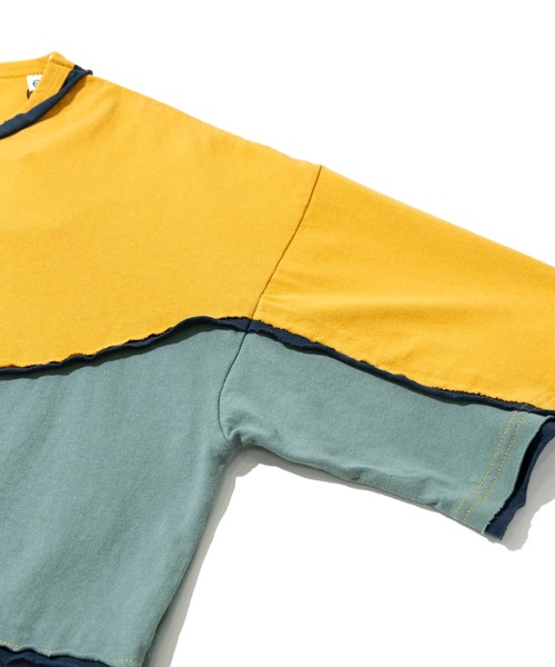 go slow caravan(ゴースローキャラバン)の「USA/C CRAZY 歪み ゆったりTEE(Tシャツ/カットソー・メンズ・その他1/その他2・LARGE/MEDIUM)」の4枚目の写真