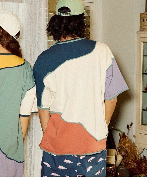 go slow caravan(ゴースローキャラバン)の「USA/C CRAZY 歪み ゆったりTEE(Tシャツ/カットソー・メンズ・その他1/その他2・LARGE/MEDIUM)」の14枚目の写真