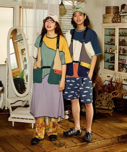 go slow caravan(ゴースローキャラバン)の「USA/C CRAZY 歪み ゆったりTEE(Tシャツ/カットソー・メンズ・その他1/その他2・LARGE/MEDIUM)」の15枚目の写真