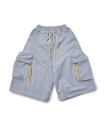 GARMENTS FAB（ガーメンツファブ）の「Cargo Bermuda Sweatpants (MELANGE GRAY)（その他パンツ）」