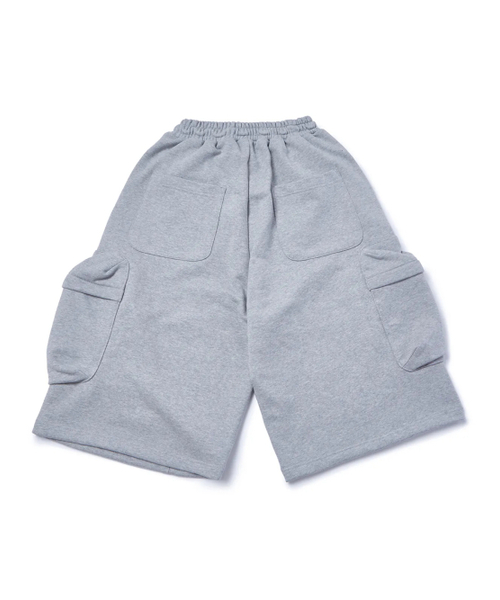 GARMENTS FAB（ガーメンツファブ）の「Cargo Bermuda Sweatpants (MELANGE GRAY)（その他パンツ・レディース・その他・LARGE/MEDIUM）」の2枚目の写真