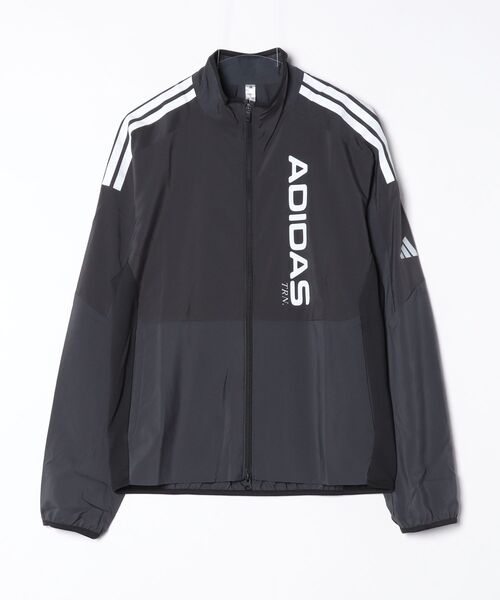 adidas（アディダス）の「【別注】アディダス adidas M HYBRID ジャケット 限定コラボ（ジャージ・メンズ・グレー/ダークブルー・S/M/L/LL/3L）」の11枚目の写真