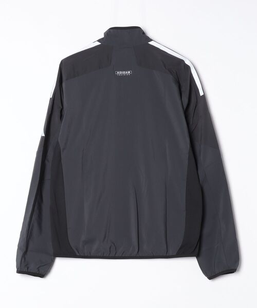adidas（アディダス）の「【別注】アディダス adidas M HYBRID ジャケット 限定コラボ（ジャージ・メンズ・グレー/ダークブルー・S/M/L/LL/3L）」の12枚目の写真
